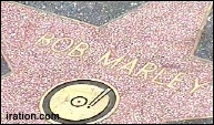 Bob Marley's Hollywood Star