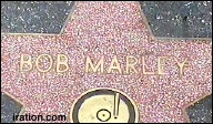 Bob Marley's Hollywood Star